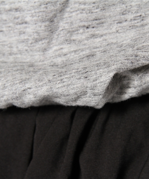 Chico(チコ)の「ARMY切替ロールアップワンピース(ワンピース・レディース・オートミール/ミント/グレー・FREE)」の8枚目の写真