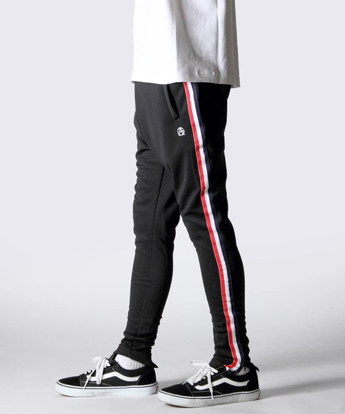 GALLIS ADDICTION（ガリスアディクション）の「GAラインテープジャージパンツ（その他パンツ・メンズ・ブラック×レッド/ホワイト×レッド・L/S/M）」の5枚目の写真
