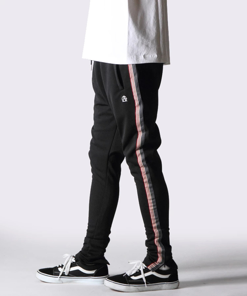 GALLIS ADDICTION（ガリスアディクション）の「GAラインテープジャージパンツ（その他パンツ・メンズ・ブラック×レッド/ホワイト×レッド・L/S/M）」の6枚目の写真