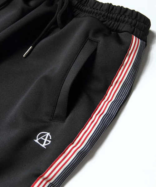 GALLIS ADDICTION（ガリスアディクション）の「GAラインテープジャージパンツ（その他パンツ・メンズ・ブラック×レッド/ホワイト×レッド・L/S/M）」の8枚目の写真