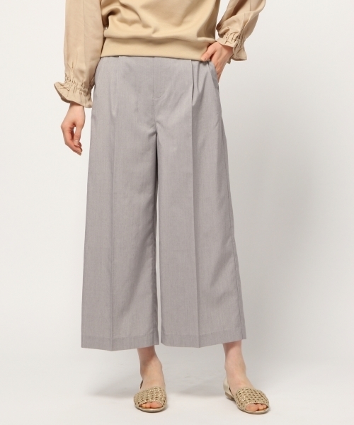 GLOBAL WORK（グローバルワーク）の「【快適機能付】ＴＲワイドパンツ/786335（その他パンツ・レディース・ブラック/ライトグレー/ネイビー/キャメル・LARGE/MEDIUM/SMALL/X-LARGE）」の16枚目の写真