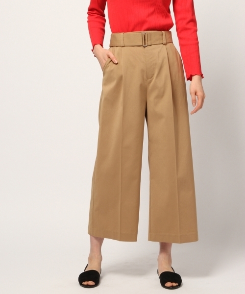 GLOBAL WORK（グローバルワーク）の「【快適機能付】ＴＲワイドパンツ/786335（その他パンツ・レディース・ブラック/ライトグレー/ネイビー/キャメル・LARGE/MEDIUM/SMALL/X-LARGE）」の22枚目の写真