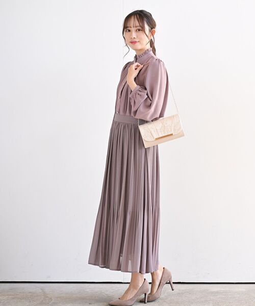 rps（アールピーエス）の「レース×サテン2WAYクラッチBAG（クラッチバッグ・レディース・ブラック/ベージュ/チャコールグレー・フリー）」の18枚目の写真