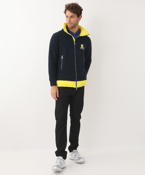 MARK & LONA(マークアンドロナ)の「YCBT Knit Down Outer(ニット/セーター・メンズ・レッド/チャコールグレー/ネイビー・46/50/48)」の9枚目の写真