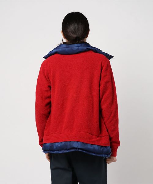 MARK & LONA(マークアンドロナ)の「YCBT Knit Down Outer(ニット/セーター・メンズ・レッド/チャコールグレー/ネイビー・46/50/48)」の5枚目の写真