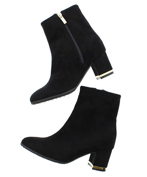 JELLY BEANS（ジェリービーンズ）の「プレーンストレッチブーツ(115-7680)JELLY BEANS(ジェリービーンズ)（ブーツ・レディース・ブラック/マルチ/ワイン/ブラック系その他・LL/S/M/L）」の2枚目の写真