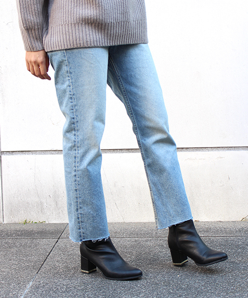 JELLY BEANS（ジェリービーンズ）の「プレーンストレッチブーツ(115-7680)JELLY BEANS(ジェリービーンズ)（ブーツ・レディース・ブラック/マルチ/ワイン/ブラック系その他・LL/S/M/L）」の11枚目の写真