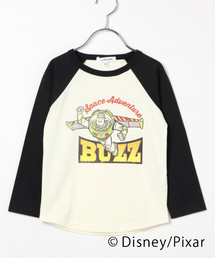 GLOBAL WORK | 【キッズ】ディズニーデザインラグランTシャツ長袖/800765(Tシャツ/カットソー)