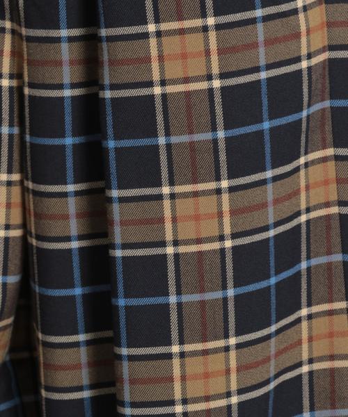 niko and...（ニコアンド）の「ギャザーワイドパンツ（その他パンツ・レディース・ネイビー/ボルドー/イエロー・LARGE/MEDIUM）」の14枚目の写真