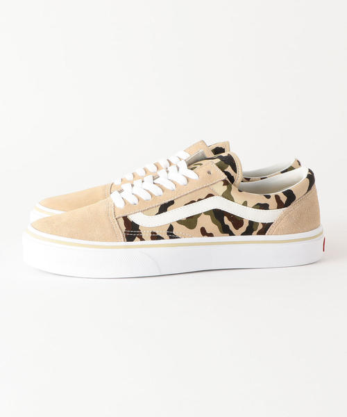 VANS(バンズ)の「<VANS> OLD SKOOL LITE/オールドスクール(スニーカー・メンズ・ベージュ/ブラック・7h/8/9/8h/10)」の3枚目の写真