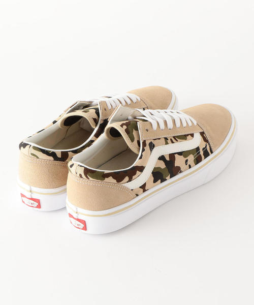 VANS(バンズ)の「<VANS> OLD SKOOL LITE/オールドスクール(スニーカー・メンズ・ベージュ/ブラック・7h/8/9/8h/10)」の5枚目の写真