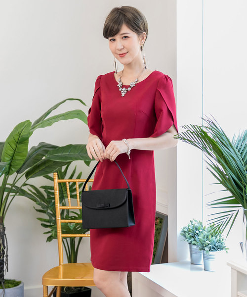 DRESS STAR（ドレス スター）の「リボン付きシンプルハンドバッグ（クラッチバッグ・レディース・ブラック/ブラック系その他/ブラック系その他2・フリー）」の16枚目の写真