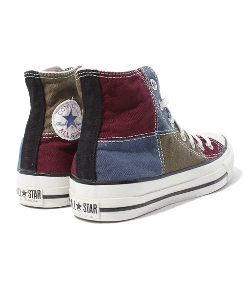 CONVERSE(コンバース)の「ALL STAR PATCHWORK CV HI/オールスター パッチワーク CV HI(スニーカー・メンズ・グレー系その他/グリーン系その他/トリコロール・3/3.5/4/4.5/5/5.5/6/6.5/7/7.5/8/8.5/9/9.5/10.5/11.5)」の6枚目の写真