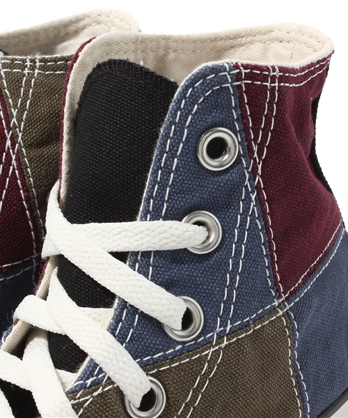 CONVERSE(コンバース)の「ALL STAR PATCHWORK CV HI/オールスター パッチワーク CV HI(スニーカー・メンズ・グレー系その他/グリーン系その他/トリコロール・3/3.5/4/4.5/5/5.5/6/6.5/7/7.5/8/8.5/9/9.5/10.5/11.5)」の8枚目の写真