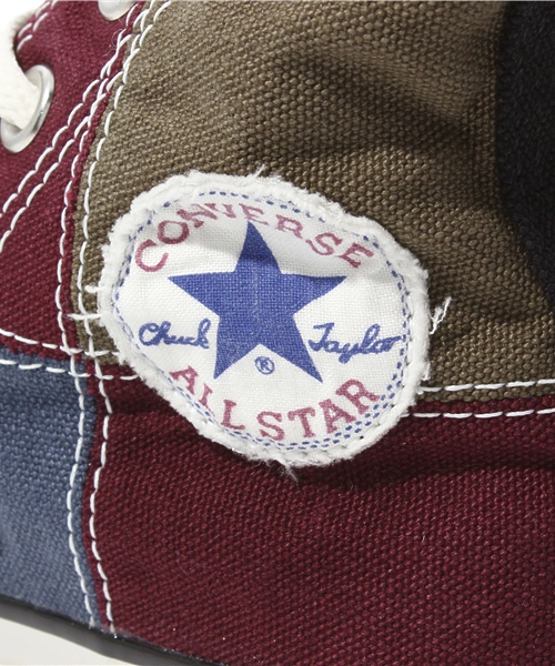 CONVERSE(コンバース)の「ALL STAR PATCHWORK CV HI/オールスター パッチワーク CV HI(スニーカー・メンズ・グレー系その他/グリーン系その他/トリコロール・3/3.5/4/4.5/5/5.5/6/6.5/7/7.5/8/8.5/9/9.5/10.5/11.5)」の9枚目の写真