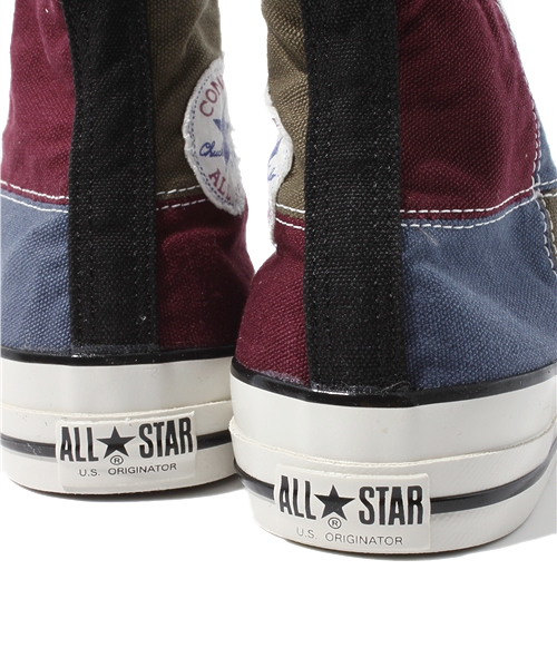 CONVERSE(コンバース)の「ALL STAR PATCHWORK CV HI/オールスター パッチワーク CV HI(スニーカー・メンズ・グレー系その他/グリーン系その他/トリコロール・3/3.5/4/4.5/5/5.5/6/6.5/7/7.5/8/8.5/9/9.5/10.5/11.5)」の11枚目の写真