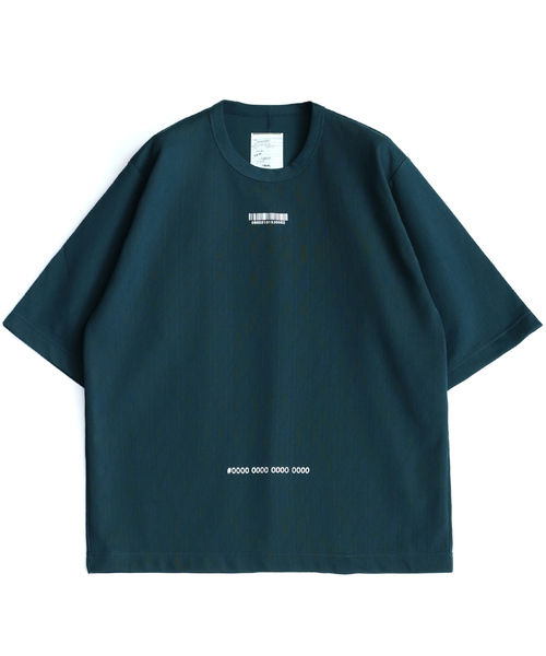 SHAREEF(シャリーフ)の「GEOMETRIC PATTERN BIG-T(Tシャツ/カットソー・メンズ・ホワイト/ブラック/ダークグリーン・1/2/3)」の3枚目の写真