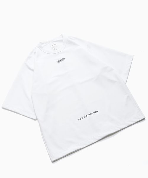 SHAREEF(シャリーフ)の「GEOMETRIC PATTERN BIG-T(Tシャツ/カットソー・メンズ・ホワイト/ブラック/ダークグリーン・1/2/3)」の5枚目の写真