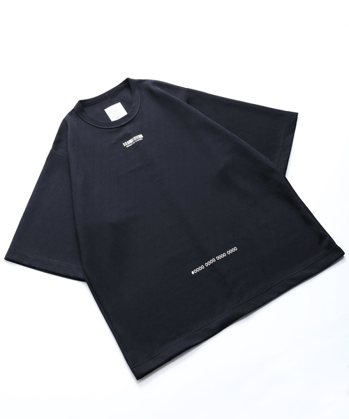 SHAREEF(シャリーフ)の「GEOMETRIC PATTERN BIG-T(Tシャツ/カットソー・メンズ・ホワイト/ブラック/ダークグリーン・1/2/3)」の7枚目の写真
