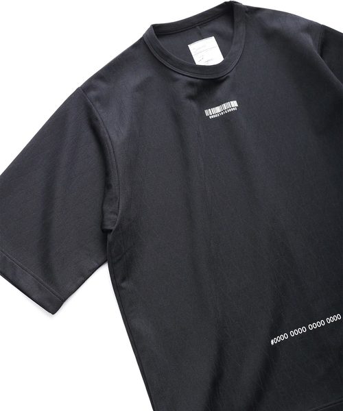 SHAREEF(シャリーフ)の「GEOMETRIC PATTERN BIG-T(Tシャツ/カットソー・メンズ・ホワイト/ブラック/ダークグリーン・1/2/3)」の8枚目の写真