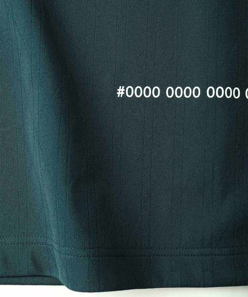 SHAREEF(シャリーフ)の「GEOMETRIC PATTERN BIG-T(Tシャツ/カットソー・メンズ・ホワイト/ブラック/ダークグリーン・1/2/3)」の13枚目の写真