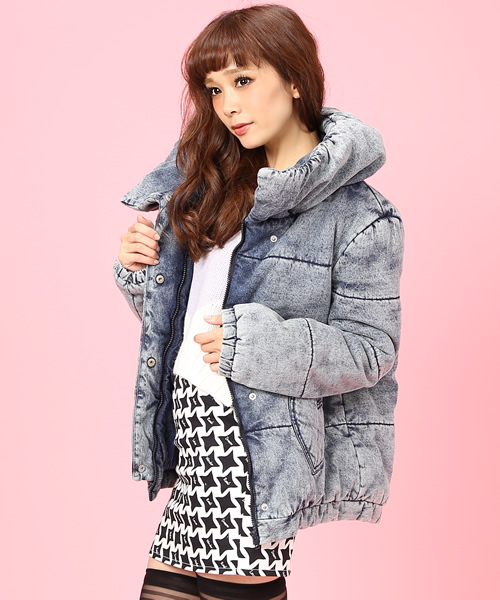 L.D.S.（エルディーエス）の「マルチ中綿コート（その他アウター・レディース・ブルー系/グリーン系/ホワイト系3・FREE）」の5枚目の写真