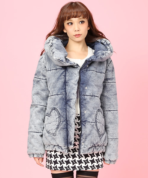 L.D.S.（エルディーエス）の「マルチ中綿コート（その他アウター・レディース・ブルー系/グリーン系/ホワイト系3・FREE）」の6枚目の写真