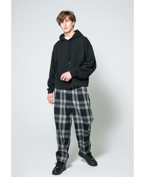 MONKEY TIME（モンキータイム）の「＜monkey time＞ URAKE CROPPED HOODIE/パーカー（パーカー・メンズ・ブラウン/ブラック/ナチュラル・SMALL/MEDIUM/LARGE/X-LARGE）」の8枚目の写真