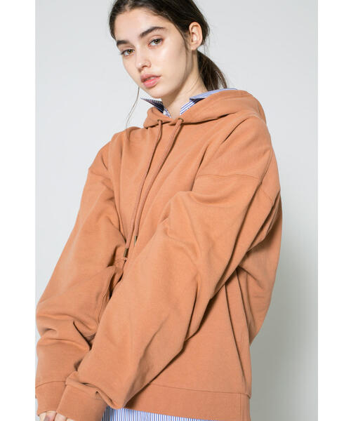 MONKEY TIME（モンキータイム）の「＜monkey time＞ URAKE CROPPED HOODIE/パーカー（パーカー・メンズ・ブラウン/ブラック/ナチュラル・SMALL/MEDIUM/LARGE/X-LARGE）」の15枚目の写真