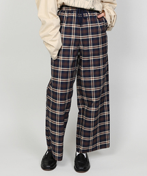 PUNYUS | チェックイージーパンツ(その他パンツ)