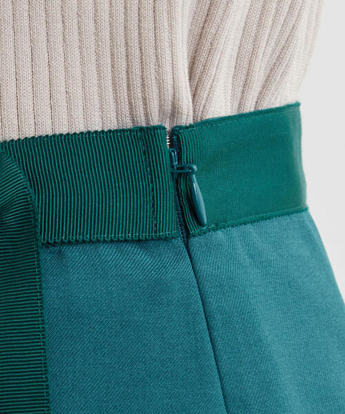 ☆新品☆green label relaxing スカート　　フレア☆ green label relaxing スカート フレア ホワイト -撥水
