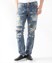 TMT（ティーエムティー）の「HQ PAINT&CRUSH DENIM 5P TAPERED（デニム 