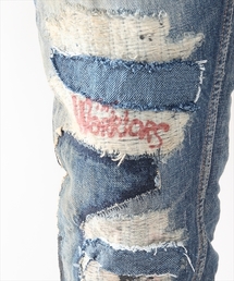 TMT（ティーエムティー）の「HQ PAINT&CRUSH DENIM 5P TAPERED（デニム 