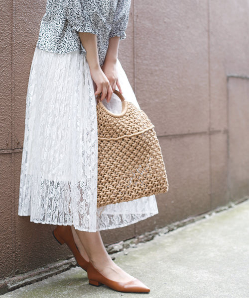 BELL(ベル)の「チュールロングスカート(スカート・レディース・ホワイト/グレー/ベージュ・FREE)」の1枚目の写真