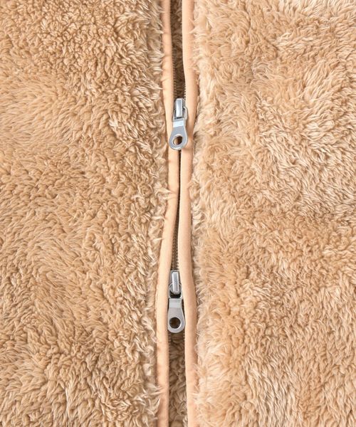 Champion(チャンピオン)の「Champion×SHIPS: 別注 シェルパフリース ラグランフーディージャケット(パーカ)(ブルゾン・メンズ・チャコールグレー/キャメル/ブラック/ネイビー・MEDIUM/X-LARGE/SMALL/LARGE)」の15枚目の写真