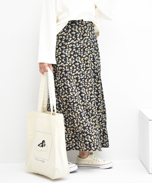 Retro Girl レトロガール の ｆ ボタン柄マーメイドスカート スカート Wear