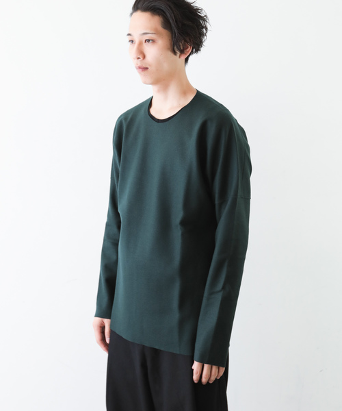 セール】ハードメルトンスムース クルーネックドルマンL/S（Tシャツ