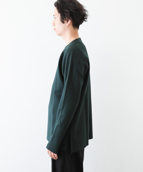 セール】ハードメルトンスムース クルーネックドルマンL/S（Tシャツ
