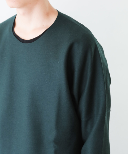 セール】ハードメルトンスムース クルーネックドルマンL/S（Tシャツ