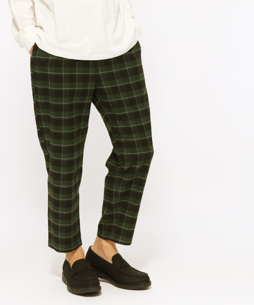 LAKOLE（ラコレ）の「ネルチェックコックパンツ / LAKOLE（その他パンツ・メンズ・ブラック/ブラウン/グリーン・MEDIUM/LARGE）」の3枚目の写真