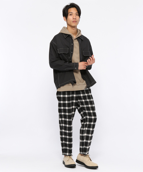 LAKOLE（ラコレ）の「ネルチェックコックパンツ / LAKOLE（その他パンツ・メンズ・ブラック/ブラウン/グリーン・MEDIUM/LARGE）」の8枚目の写真