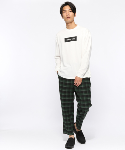 LAKOLE（ラコレ）の「ネルチェックコックパンツ / LAKOLE（その他パンツ・メンズ・ブラック/ブラウン/グリーン・MEDIUM/LARGE）」の10枚目の写真