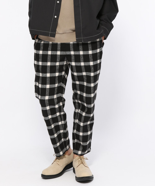 LAKOLE（ラコレ）の「ネルチェックコックパンツ / LAKOLE（その他パンツ・メンズ・ブラック/ブラウン/グリーン・MEDIUM/LARGE）」の14枚目の写真