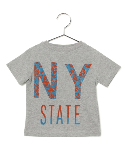 SHIPS(シップス)の「SHIPS KIDS:プリント ショートスリーブ TEE(baby)(Tシャツ/カットソー・キッズ・ワイン/イエロー/グレー・80/90)」の2枚目の写真