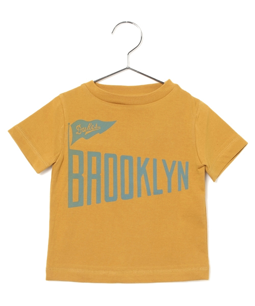 SHIPS(シップス)の「SHIPS KIDS:プリント ショートスリーブ TEE(baby)(Tシャツ/カットソー・キッズ・ワイン/イエロー/グレー・80/90)」の3枚目の写真
