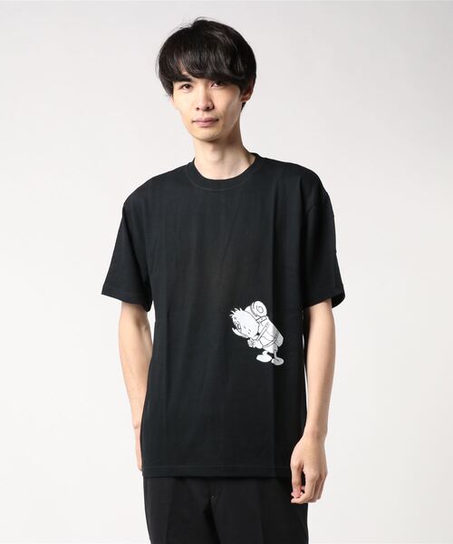 FABRICK(ファブリック)の「FABRICK【WILD THIGS×GASIUS】S/S TEE(Tシャツ/カットソー・メンズ・ブラック/ブルー・SMALL/MEDIUM/LARGE/X-LARGE)」の4枚目の写真