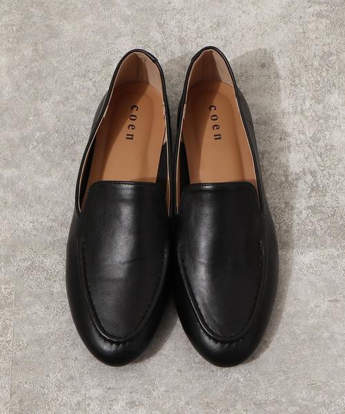 coen(コーエン)の「シンプルローファー(ローファー・レディース・ブラック/ベージュ・SMALL/LARGE/X-LARGE/MEDIUM)」の10枚目の写真