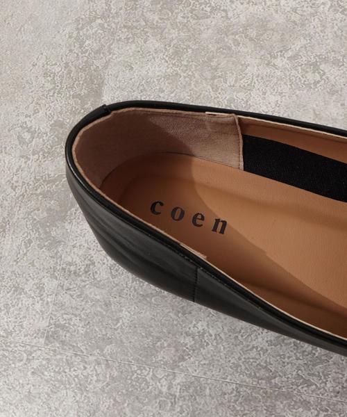 coen(コーエン)の「シンプルローファー(ローファー・レディース・ブラック/ベージュ・SMALL/LARGE/X-LARGE/MEDIUM)」の7枚目の写真