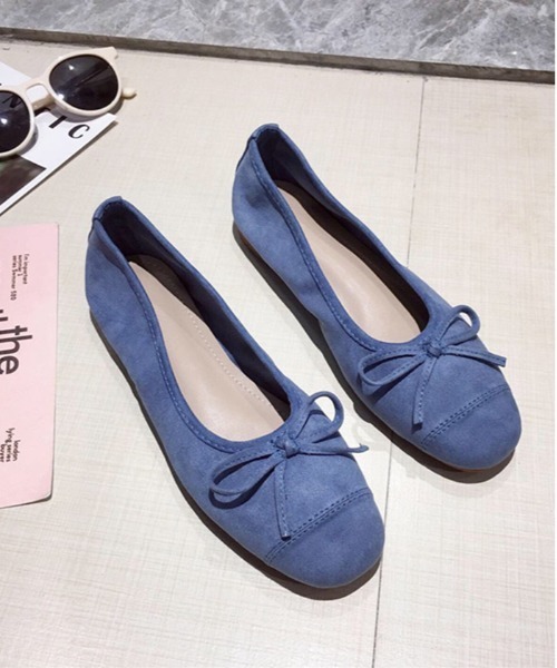 おしゃれスタ（オシャレスタ）の「【OSHARESTA★TOKYO】Lovely バレエシューズ（バレエシューズ・レディース・ブラック/ベージュ/ブラウン/オフホワイト/ベージュ系その他/シルバー/ゴールド/ブラック系その他2/レッド/イエロー/ブルー/ベージュ系その他2・23.0cm/24.0cm/23.5㎝/24.5㎝/25.0cm/22.5㎝/23.5cm/24.5cm/22.5cm）」の8枚目の写真