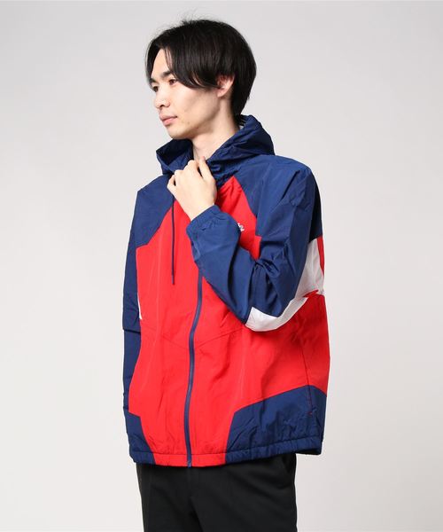 Nike ナイキ の Nike Cj4359 657 ﾅｲｷ ｳｨﾝﾄﾞﾗﾝﾅｰｳｰﾌﾞﾝｼﾞｬｹｯﾄ ブルゾン Wear